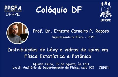 Lévy distribution and spin glasses in Statistical Physics and Photonics