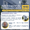 UFRPE POSTGRADUATE PROGRAM INAUGURAL CLASS TO TAKE PLACE ON 19/03